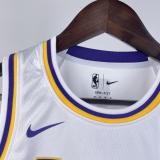 Los Angeles Lakers kids  Kobe  #24 BRYANT  White NBA Jerseys