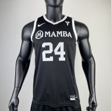 Los Angeles Lakers GiGi Commemorative Edition Kobe #24 BRYANT Black   1:1 Quality NBA Season Jerseys