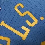 Los Angeles Lakers MN Reyro  Kobe #8 BRYANT Blue NBA Jerseys 2002