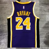 Los Angeles Lakers Kobe #24 BRYANT Purple NBA Jerseys