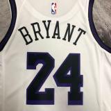 Los Angeles Lakers Kobe #24 BRYANT White City Edition NBA Jerseys 2023