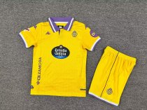 Valladolid  Third Away  Kids  1:1 Quality Soccer Jersey  25-26