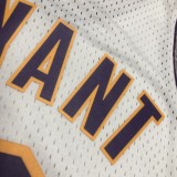 Los Angeles Lakers Retro Kobe #8 BRYANT White Hardwood Classics Swingman NBA Jersey 2003-2004