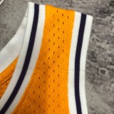 Los Angeles Lakers Retro Kobe #24 BRYANT Mitchell & Ness 2007-08 Gold Hardwood Classics Swingman Jersey
