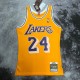 Los Angeles Lakers Retro Kobe #24 BRYANT Mitchell & Ness 2007-08 Gold Hardwood Classics Swingman Jersey