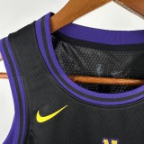 Los Angeles Lakers kids City Edition Kobe  #24 BRYANT  Black NBA Jerseys 2024