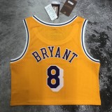 Los Angeles Lakers Kobe #8 BRYANT NBA Jersey Mitchell & Ness Women Hardwood Swingman Jersey