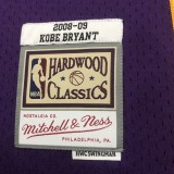 Los Angeles Lakers Kobe  #24 BRYANT Purple V-neck  NBA Jerseys  2008-2009