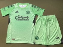 Club America  Goalkeeper Green Kids 1:1 Quality Soccer Jersey 25-26