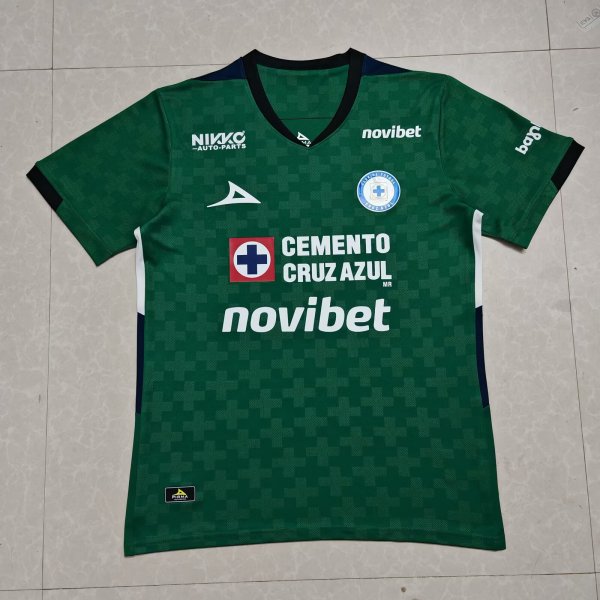 Cruz Azul  Goalkeeper Green  Fans 1:1 Quality Soccer Jersey 25-26