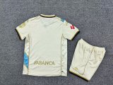 Deportivo La Coruna Third Kids 1:1 Quality Soccer Jersey 25-26