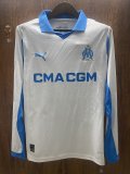 Marseille  Home Fans Long 1:1 Quality Soccer Jersey  25-26