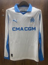 Marseille  Home Fans Long 1:1 Quality Soccer Jersey  25-26