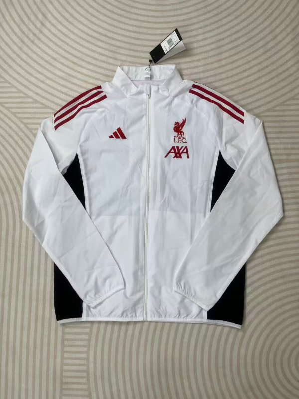 Liverpool Windbreaker White 25-26