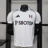 Fulham Home PLayer 1:1 Quality Soccer Jersey   25-26