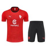 AC Training  Fans Kits  1:1 Quality Soccer Jersey 25-26 (Kids And Man )