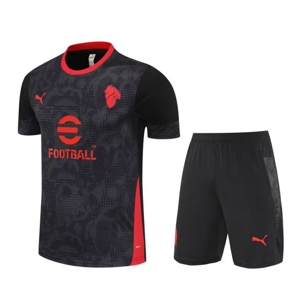 AC Training  Fans Kits  1:1 Quality Soccer Jersey 25-26 (Kids And Man )
