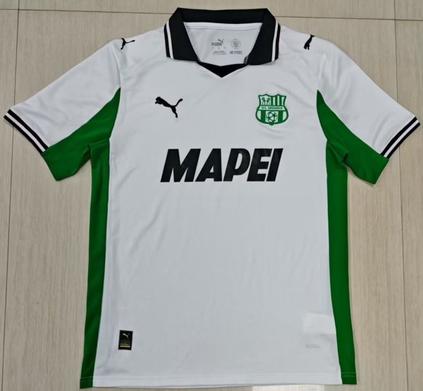 U.S. Sassuolo Calcio  Away Fans 1:1 Quality Soccer Jersey  25-26