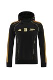 Arsenal Black Jacket have hat  Tracksuit  1:1  25-26