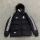 Real Madrid   Black cotton-padded clothes Jacket 1:1 25-26
