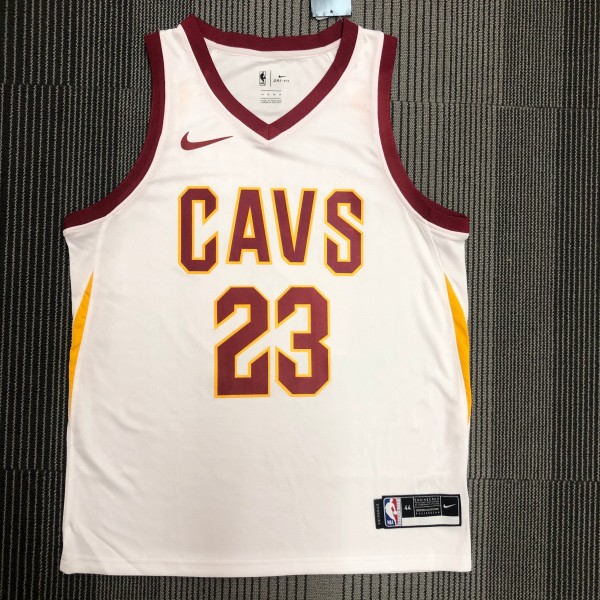 Los Angeles Lakers White 23 James  V-neck  NBA Jerseys