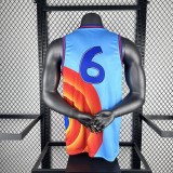 Los Angeles Lakers  Big Slam Dunk #6 JAMES NBA Jerseys