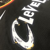 Cleveland Cavaliers Black City Edition 23 James  round neck   NBA Jerseys 2021