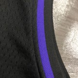 Los Angeles Lakers  Latin Black 23 James  round neck  NBA Jerseys