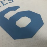 Los Angeles Lakers   White 6 James  round neck  Retro  NBA Jerseys 2023