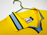 Retro  Lazio Away Yollow 1:1 Quality Soccer Jersey  1998