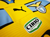 Retro  Lazio Away Yollow 1:1 Quality Soccer Jersey  1998