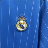 Real Madrid  Retro Blue Commemoration Fans 1:1 Quality Soccer Jersey    25-26