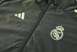 Real Madrid Windbreaker  set with pants 1:1 25-26