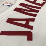 Cleveland Cavaliers White  23 James  Round -neck   NBA Jerseys 2023