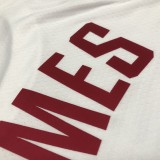 Cleveland Cavaliers White  23 James  Round -neck   NBA Jerseys 2023
