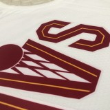 Cleveland Cavaliers White  23 James  Round -neck   NBA Jerseys 2023