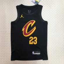 Cleveland Cavaliers black 23 James  Round-neck   NBA Jerseys 2023