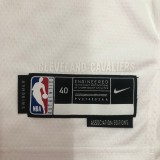 Cleveland Cavaliers White  23 James  Round -neck   NBA Jerseys 2023