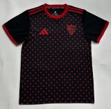 Sevilla Black  Training Fans  1:1 Quality Soccer Jersey  25-26