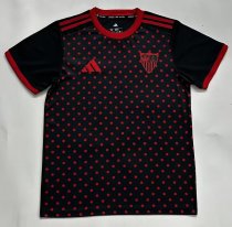 Sevilla Black  Training Fans  1:1 Quality Soccer Jersey  25-26