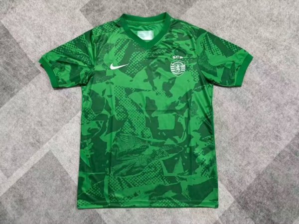 Sporting Lisbon  Training Clothes  Fans  1:1 Quality Soccer Jersey  25-26