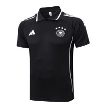 Germany  Polo Fans  Black 1:1 Quality Soccer Jersey  25-26