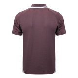 Manchester United Polo Fans Pruple 1:1 Quality Soccer Jersey  25-26