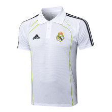 Real Madrid  Polo Fans White 1:1 Quality Soccer Jersey  25-26