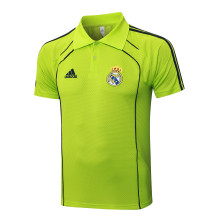 Real Madrid  Polo Fans Green 1:1 Quality Soccer Jersey  25-26