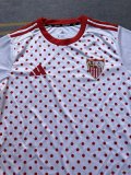 Sevilla White Training Fans  1:1 Quality Soccer Jersey  25-26
