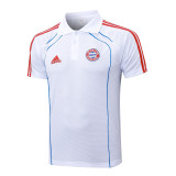 Bayern Munich Polo Fans  White 1:1 Quality Soccer Jersey  25-26