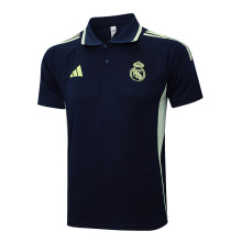 Real Madrid  Polo Fans Grey 1:1 Quality Soccer Jersey  25-26