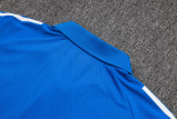 Real Madrid  Polo Fans Blue 1:1 Quality Soccer Jersey  25-26