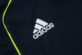 Real Madrid  Polo Fans cyan 1:1 Quality Soccer Jersey  25-26